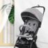 Ninos Compact Stroller - عربة الأطفال نينوز كومباكت رمادي