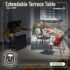 Extendable  terrace table